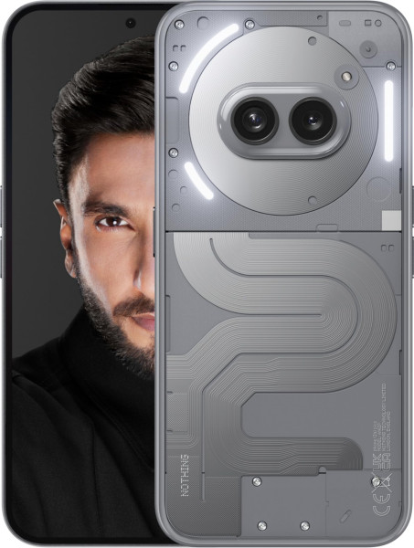 Image of Nothing Phone (2a) Plus (Grey, 8GB RAM, 256GB Storage) | Up to 16GB RAM | Dimensity 7350 Pro 5G Processor | 50MP + 50MP | 50MP Front Camera | 6.7" AMOLED Display | 56 Minutes Charge of 100%