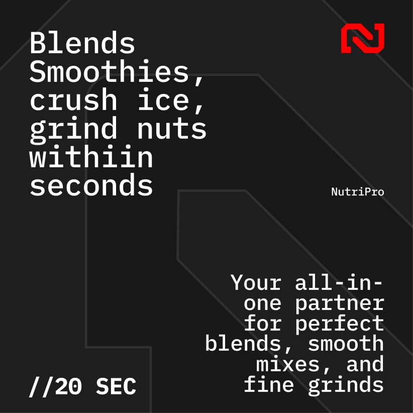 NutriPro Juicer Mixer Grinder - Smoothie Maker - 500 Watts 3 Jars 2 Blades Gold - 2 Year Warranty