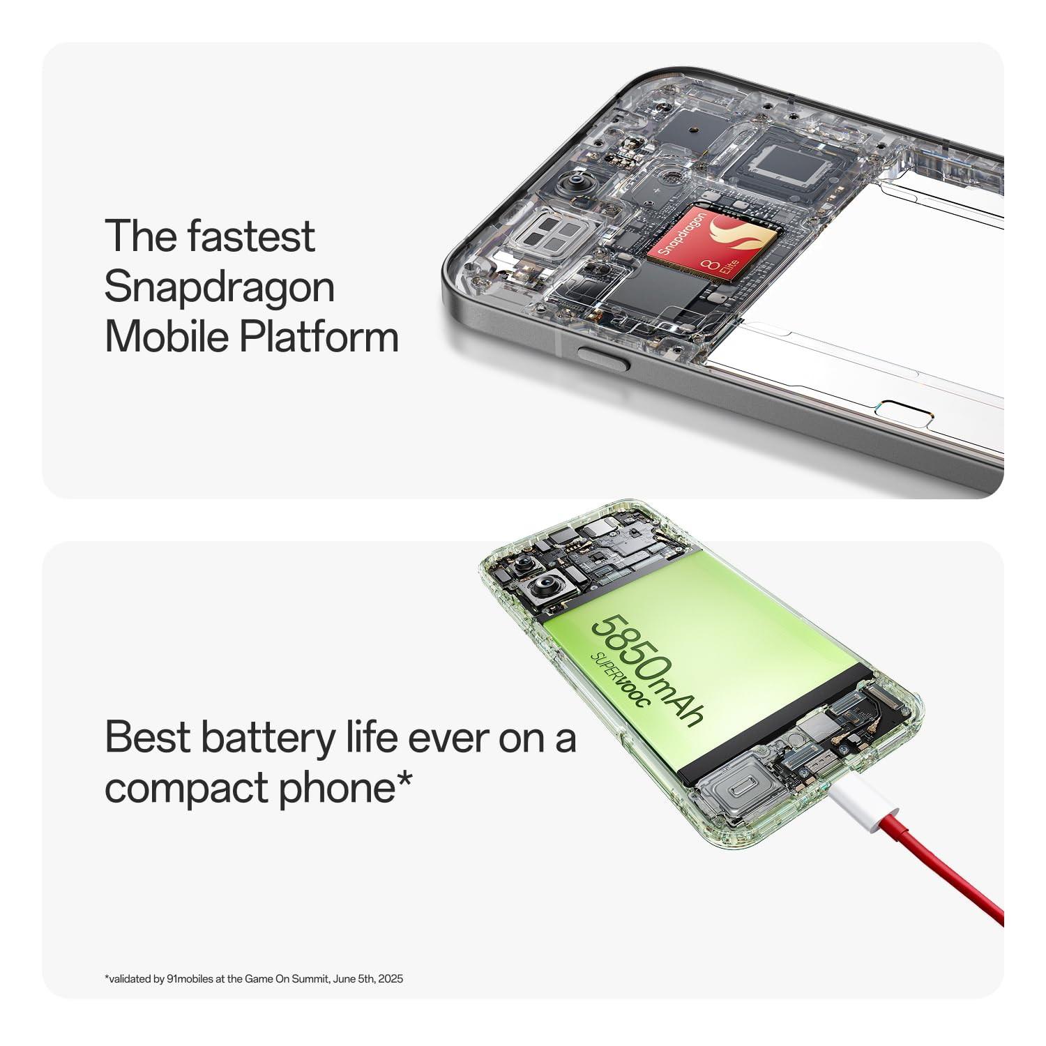 OnePlus 13s Snapdragon 8 Elite Best Battery Life Ever on a Compact Phone Lifetime Display Warranty 12GB256GB Black Velvet