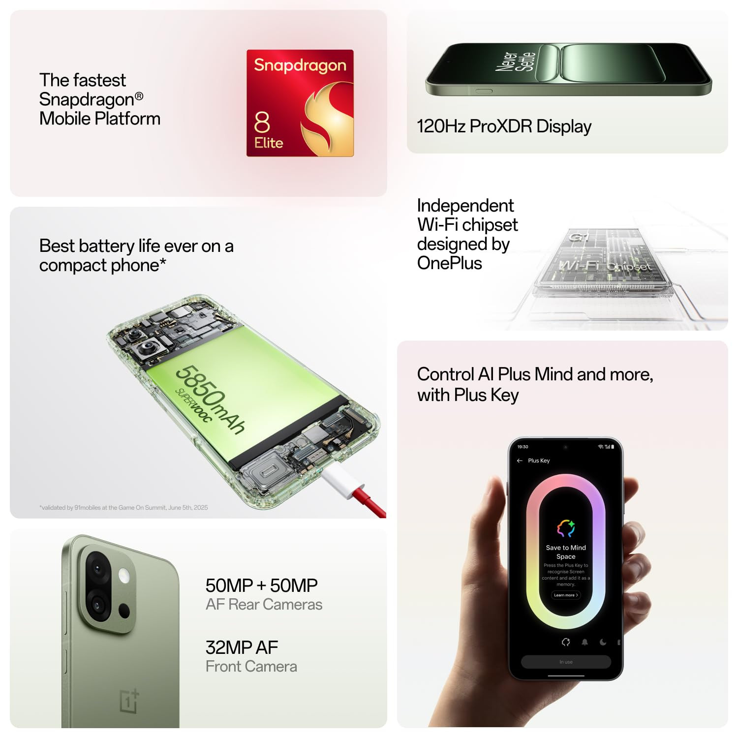 OnePlus 13s Snapdragon 8 Elite Best Battery Life Ever on a Compact Phone Lifetime Display Warranty 12GB256GB Pink Satin