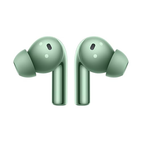 OnePlus Buds 3 Truly Wireless Bluetooth Earbuds with Upto 49Db Smart ANCHi-Res Sound Qualityin EarSliding Volume Control10Mins for 7Hours Fast Charging with Upto 44Hrs Playback Green