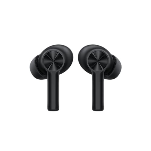 OnePlus Buds Z2 Bluetooth Truly Wireless in Ear Earbuds with mic Active Noise Cancellation 10 Minutes Flash Charge Upto 38 Hours Battery Matte Black