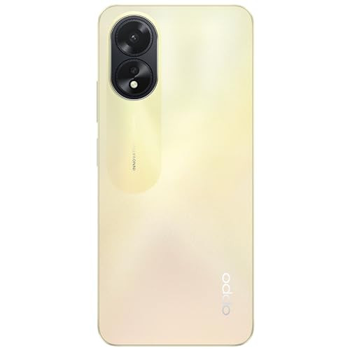 Oppo A38 Glowing Gold 4GB RAM 128GB Storage 5000 mAh Battery and 33W SUPERVOOC 656 HD 90Hz Waterdrop Display 50MP Rear AI Camera with No Cost EMIAdditional Exchange Offers