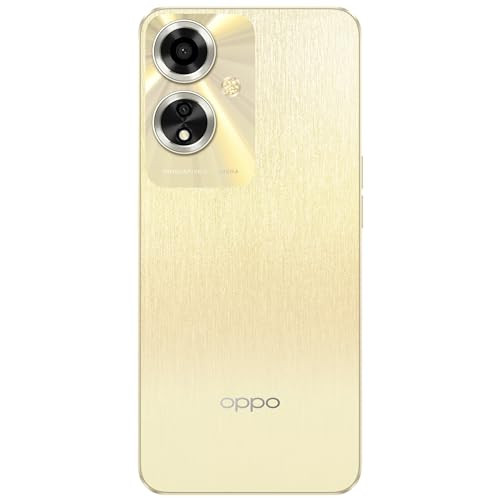 Oppo A59 5G Silk Gold 4GB RAM 128GB Storage 5000 mAh Battery with 33W SUPERVOOC Charger 656 HD 90Hz Display with No Cost EMIAdditional Exchange Offers