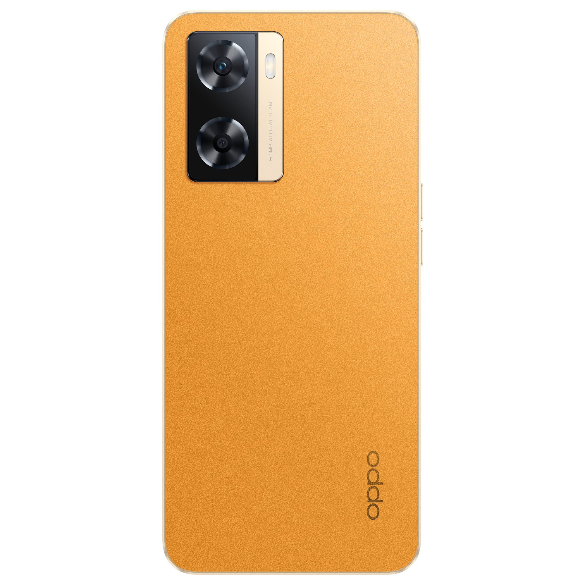 Oppo A77 Sunset Orange 4GB RAM 128 Storage with No Cost EMIAdditional Exchange Offers
