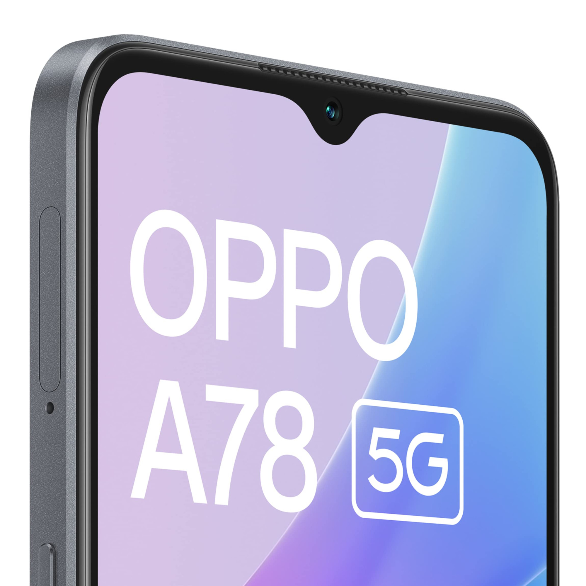 Oppo A78 5G Glowing Black 8GB RAM 128 Storage 5000 mAh Battery with 33W SUPERVOOC Charger 50MP AI Camera 90Hz Refresh Rate with No Cost EMIAdditional Exchange Offers