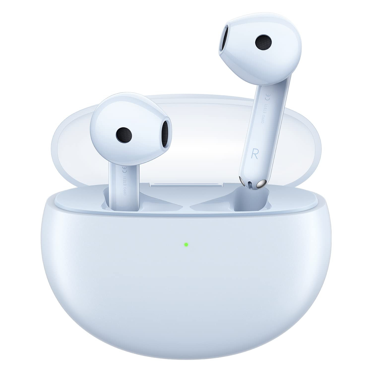 OPPO Enco Air 2 Bluetooth Truly Wireless in Ear Earbuds with Mic Fast Charging Up to 24Hrs Battery - Blue