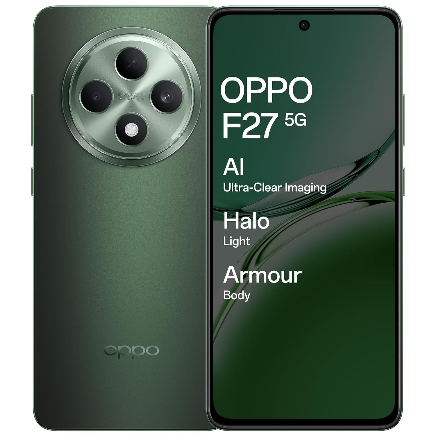 OPPO F27 5G Emerald Green 8GB RAM 128GB Storage Without Offer