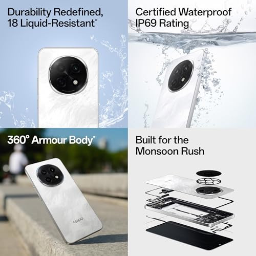 OPPO F29 Pro 5G Granite Black 8GB RAM 256GB Storage with No Cost EMIAdditional Exchange Offers