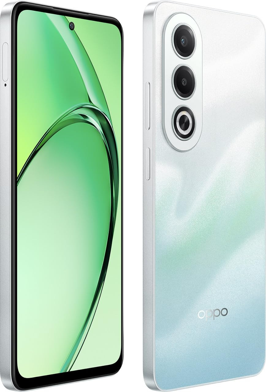Oppo K12x 5G Smartphone 8GB RAM 256GB Storage 1694cm LCD Display 5100mAh Battery 45W SUPERVOOC Flash Charge 360 Damage-Proof Armour Body Charger in The Box Breeze Blue