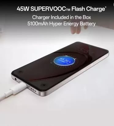 Oppo K12x 5G with 45W SUPERVOOC Charger in-The-Box Feather Pink 128 GB 6 GB RAM