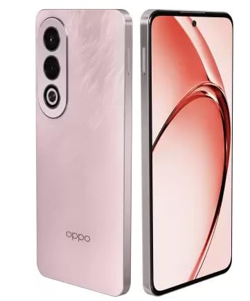 Oppo K12x 5G with 45W SUPERVOOC Charger in-The-Box Feather Pink 128 GB 6 GB RAM