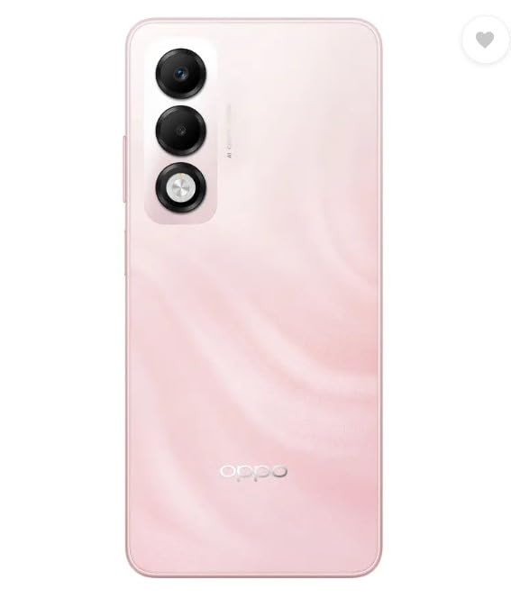 OPPO K13x 5G 6000mAh and 45W SUPERVOOC Charger  AI Sunset Peach 128 GB 6 GB RAM