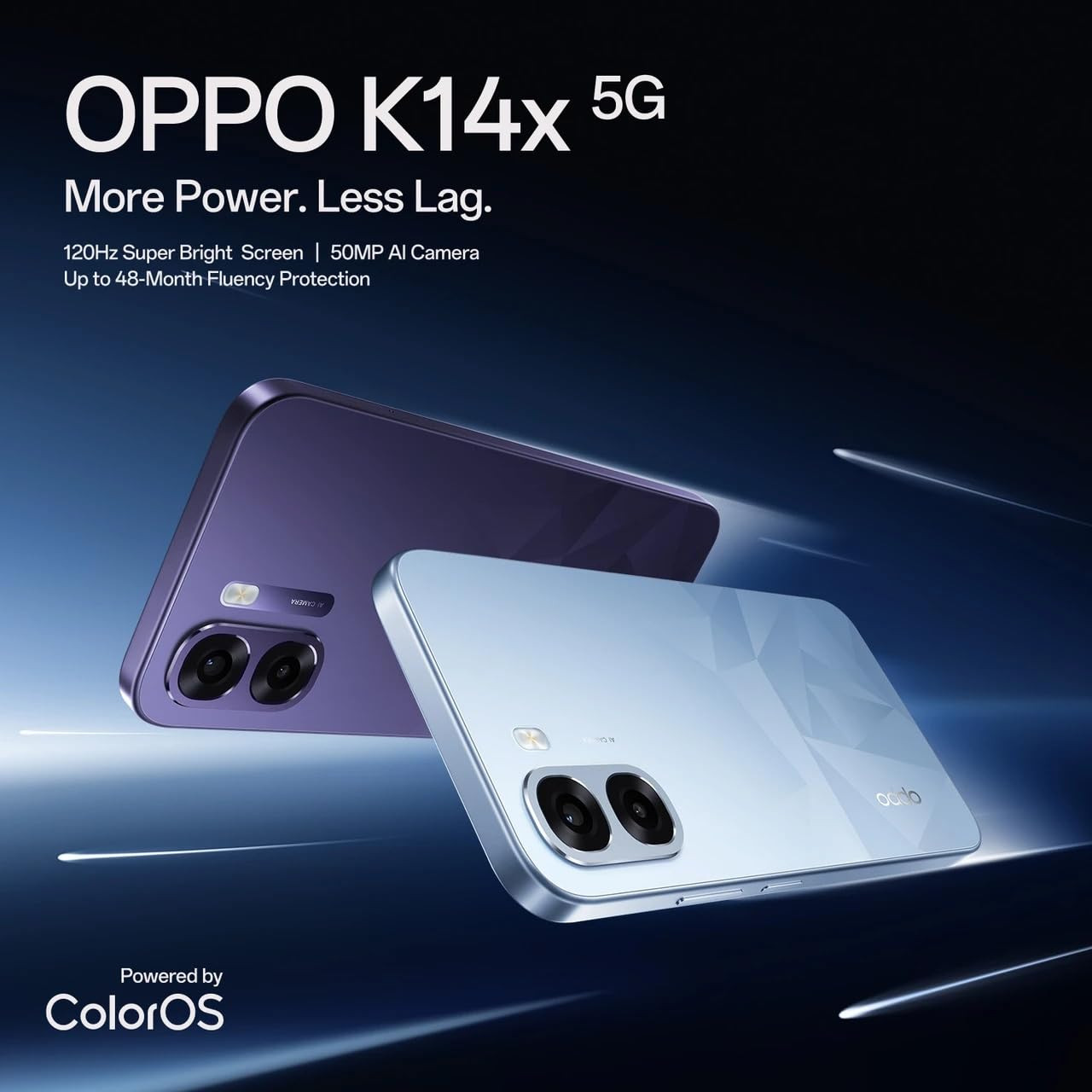 OPPO K14x 5G Prism Violet 4GB RAM 64GB Storage