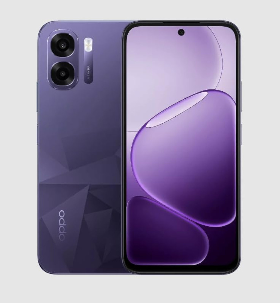 Image of OPPO K14x 5G Smartphone, Prism Violet, 4GB RAM, 128GB Storage