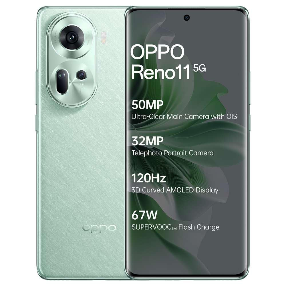 Oppo Reno 11 5G Wave Green128 GB 8 GB RAM
