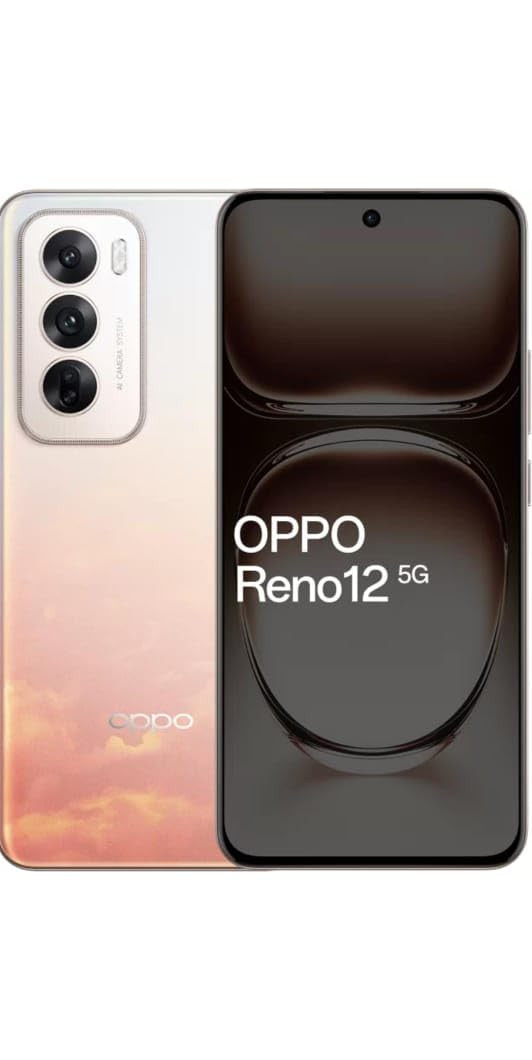 Oppo Reno 12 5G Sunset Peach 256 GB 8 GB RAM