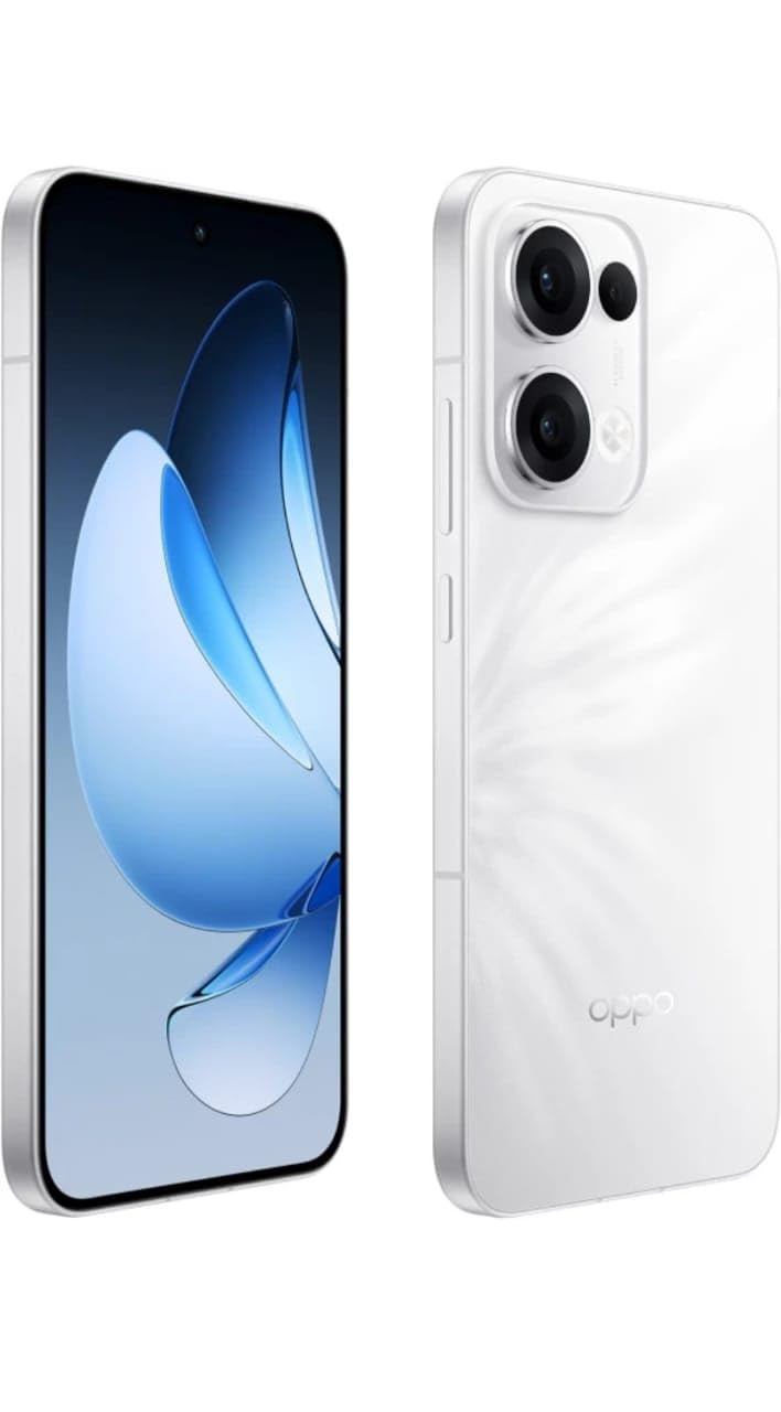 OPPO Reno13 5G Ivory White8 GB RAM 128 GB Storage with No Cost EMIAdditional Exchange Offers