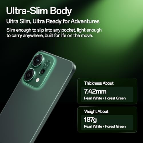 OPPO Reno14 5G Forest Green 12GB RAM 256GB Storage