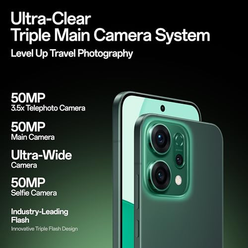 OPPO Reno14 5G Forest Green 12GB RAM 256GB Storage