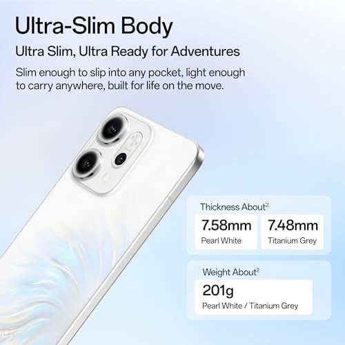 OPPO Reno14Pro 5G Pearl White 12GB RAM 256GB Storage