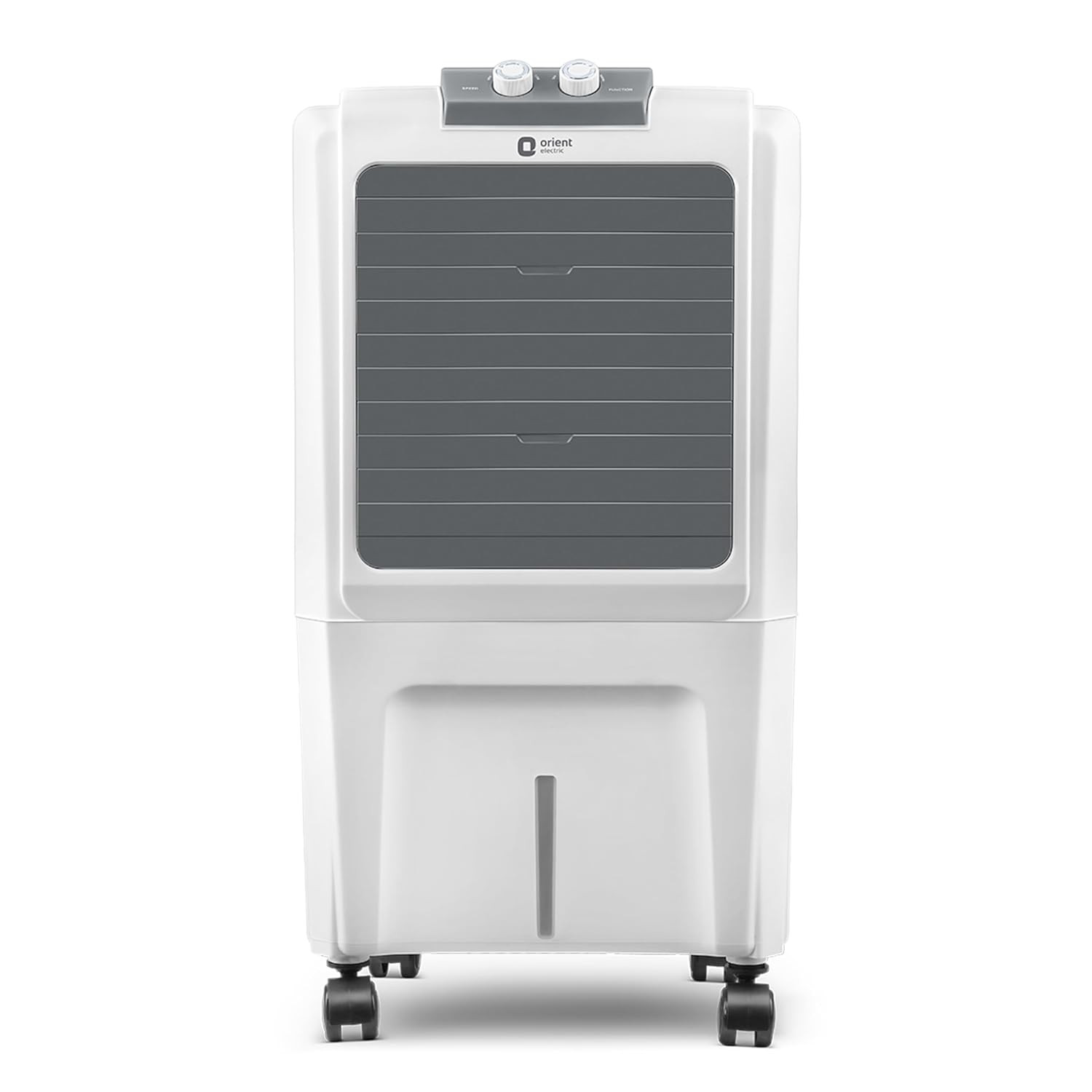 Orient Electric Durachill 40 L Portable Air Cooler For Home Densenest Honeycomb Pads 17 More Air Delivery Fully Collapsible Louvers Inverter Compatible Air Cooler For Room White Grey