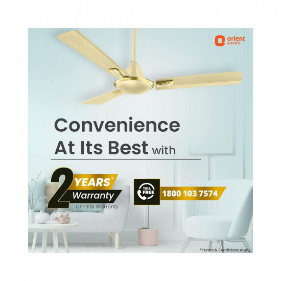 Orient Electric Gratia Antidust High-Speed Ceiling Fan