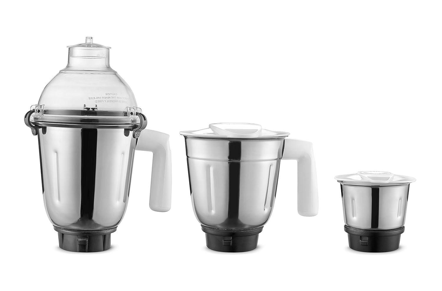 Orient Electric MG7504G 750 Watts Mixer Grinder with 3 Jars White and Grey