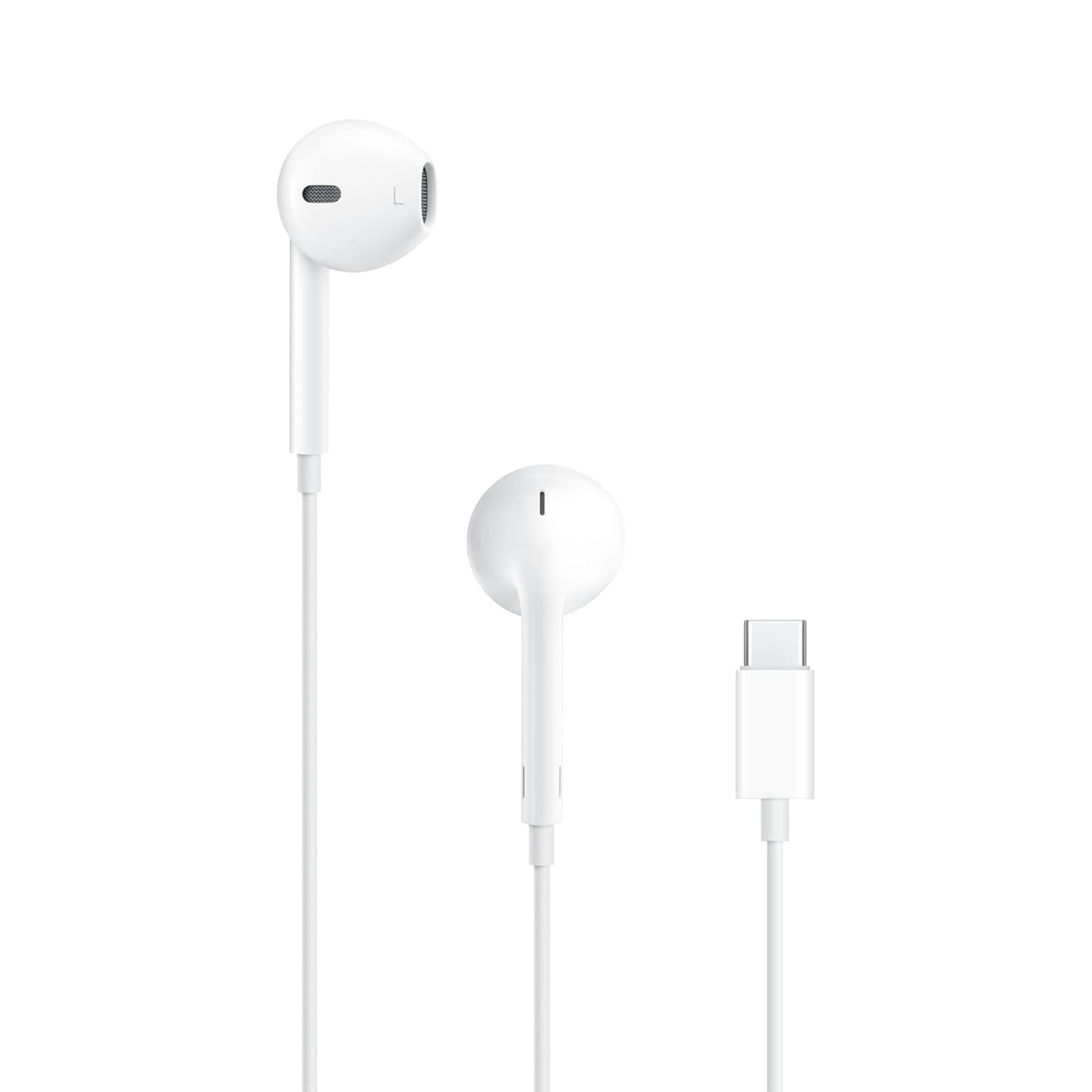 Original Type-C Earphones for iPhone 1616 Plus16 Pro16 Pro Max 1515 Plus15 Pro Max iPad Android Wired Headphones with Mic Stereo Sound Deep Bass