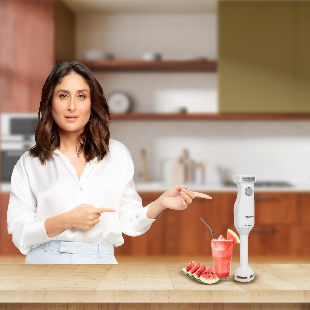 Orpat HHB-100E WOB 250-Watt Hand Blender White