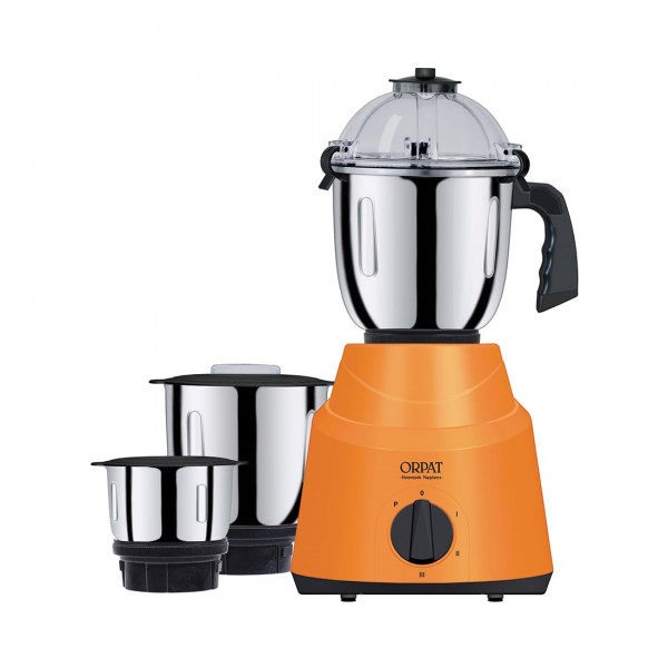 Image of Orpat Kitchen Star Mixer Grinder 1200W Tangerine