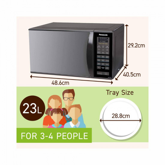Panasonic 23L Convection Microwave Oven NN CT353BFDG