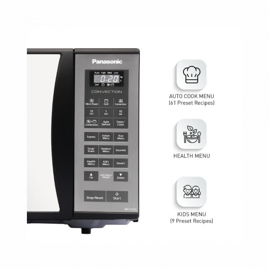 Panasonic 23L Convection Microwave Oven NN CT353BFDG