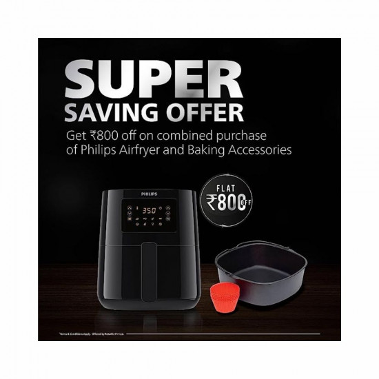 PHILIPS Digital Air Fryer HD9252 90 with Touch Panel