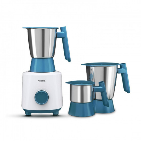 Image of Philips HL7535/01 Mixer Grinder, 500W, 3 Jars with 5 Year Warranty on Motor, Bigger jar sizes