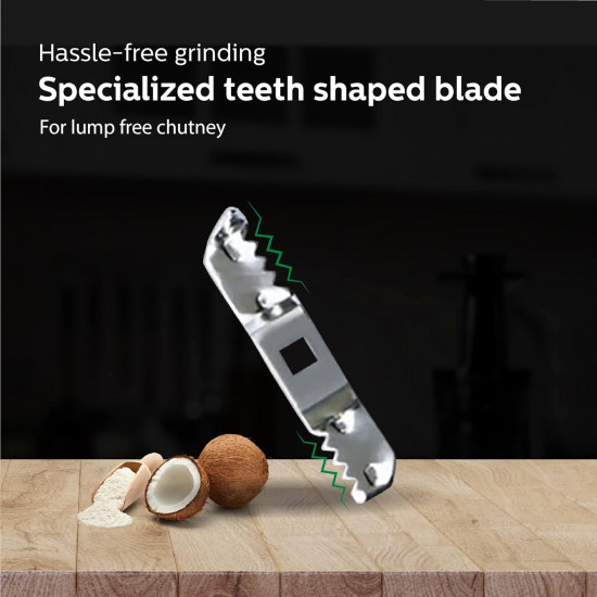 Philips HL753501 Mixer Grinder 500W 3 Jars with 5 Year Warranty on Motor Bigger jar sizes