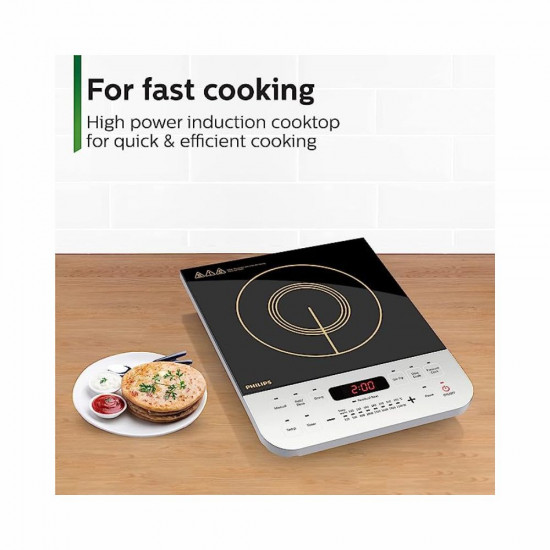 Philips Viva Collection HD4928 01 2100 Watt Induction Cooktop Black
