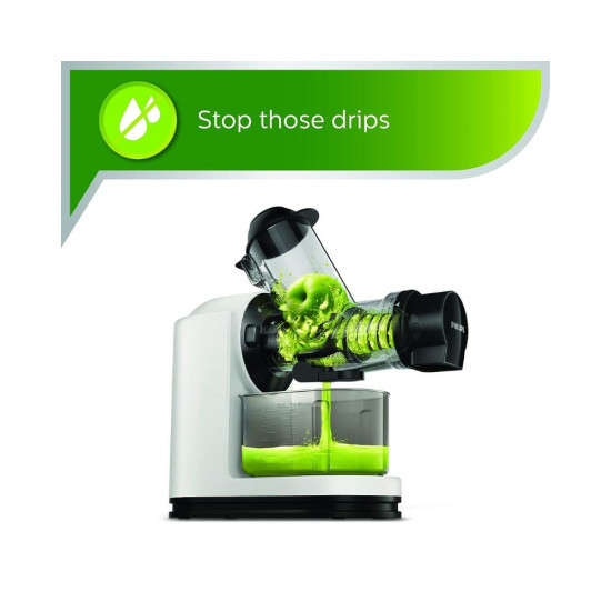 Philips Viva Collection Masticating juicer HR188781 XL Tube 70 mm Quick Clean