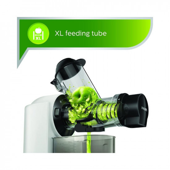 Philips Viva Collection Masticating juicer HR188781 XL Tube 70 mm Quick Clean