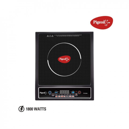 Pigeon by Stovekraft Cruise 1800 watt Induction Cooktop Black