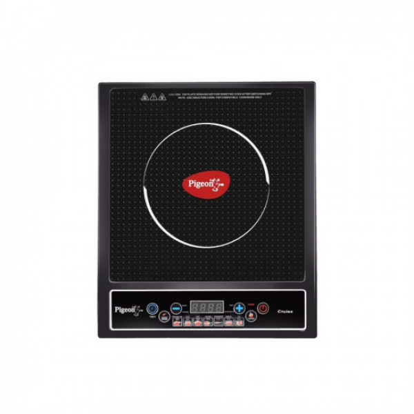 Image of Pigeon by Stovekraft Cruise 1800 watt Induction Cooktop (Black)