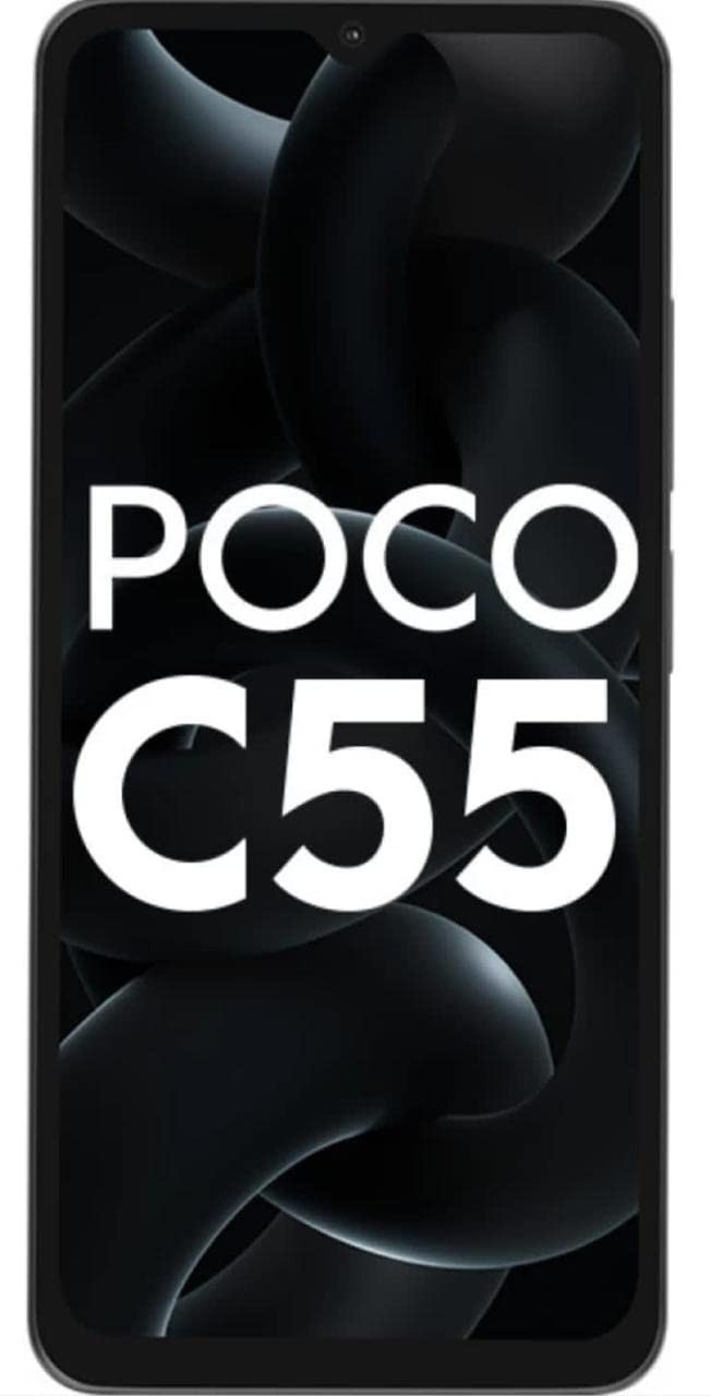 POCO C55 Power Black 6GB RAM 128GB Storage