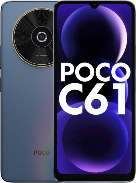 Image of POCO C61 Ethereal Blue 4GB RAM 64GB ROM
