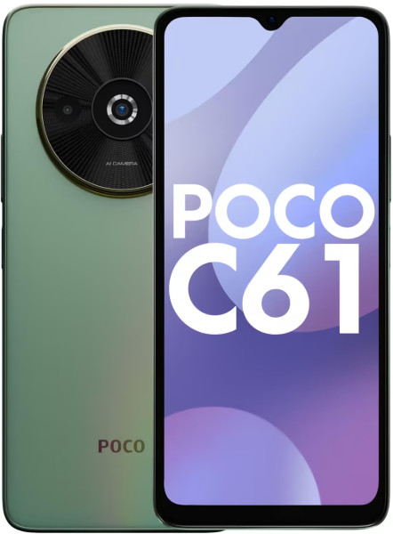 Image of POCO C61 Mystical Green 4GB RAM 64GB ROM