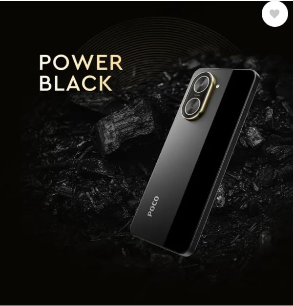 POCO C71 Power Black 4GB 64GB