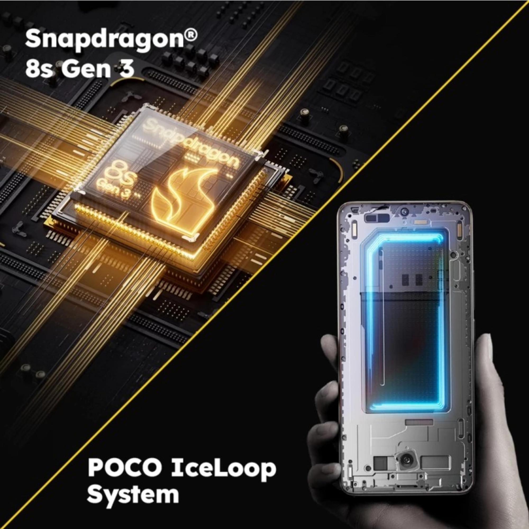 POCO F6 5G Titanium 8GB RAM 256GB ROM
