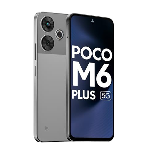 POCO M6 Plus 5G Ice Silver 8GB RAM 128GB ROM