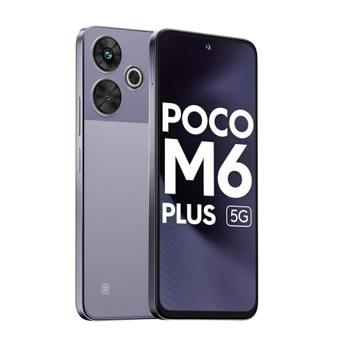 POCO M6 Plus 5G Misty Lavender 6GB RAM 128GB ROM