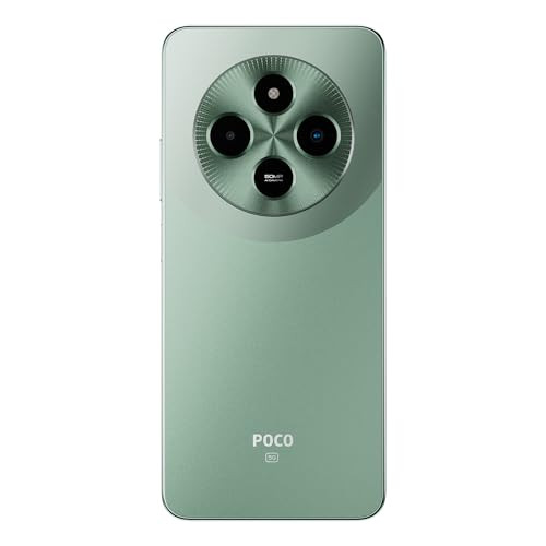 POCO M7 5G Mint Green 6GB RAM128GB ROMSD4 Gen2 Processor688 HD Display50MP Camera8MP Front Camera5160 mAh Battery