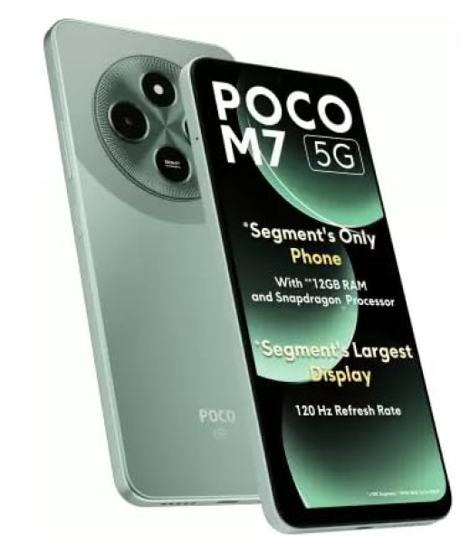 Image of POCO M7 5G, Mint Green (8GB, 128GB)
